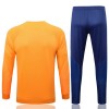 Barcelona Orange Sweatshirts Anzüge Suit 2022-23 Für Herren